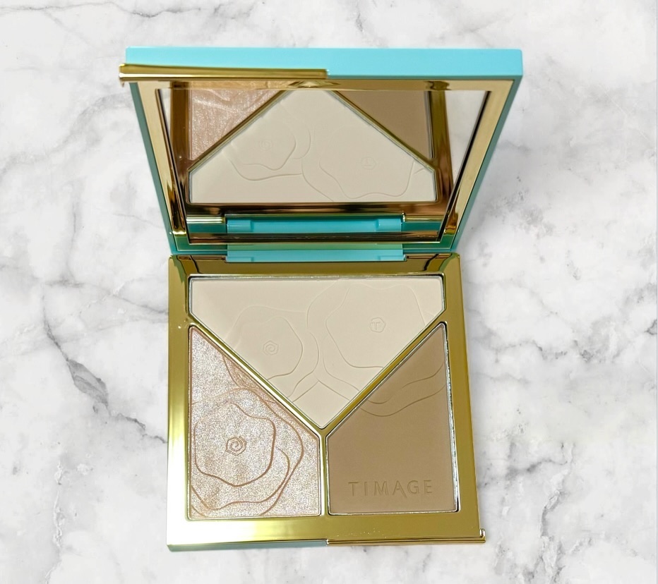 ハイライトシェーディングパレット/TIMAGE/パウダーハイライトを使ったクチコミ（2枚目）