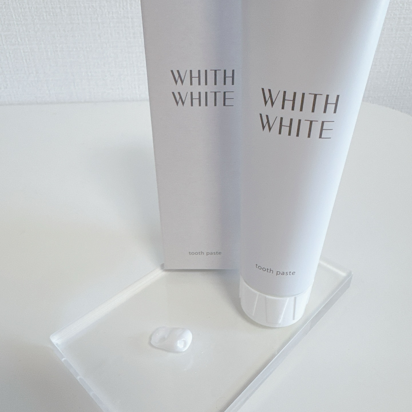 歯磨き粉/WHITH WHITE/歯磨き粉を使ったクチコミ（2枚目）