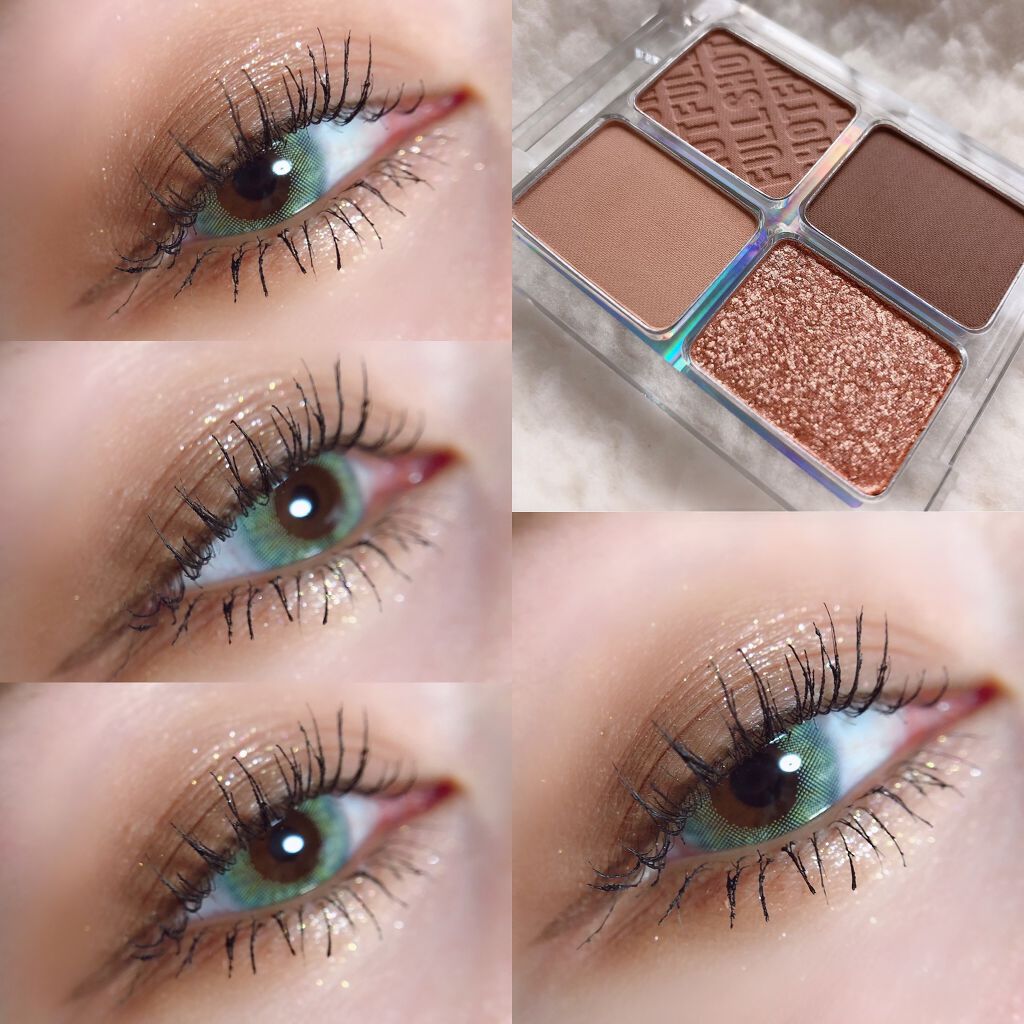 フルショット ルーティーン アイパレット NO.3 Stubborn Teddy/A’pieu/アイシャドウパレットを使ったクチコミ（2枚目）