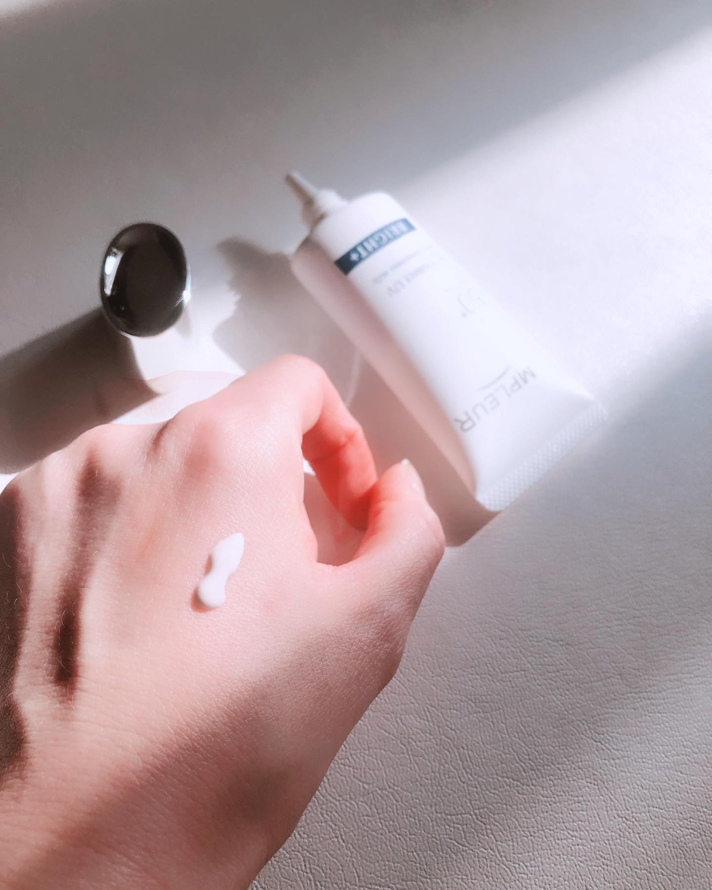 アンプルール WプロテクトUV ブライト+/アンプルール/日焼け止めミルクを使ったクチコミ(4枚目)