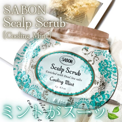 ヘッドスクラブ リフレッシング(ミント)/SABON/ヘッドスクラブを使ったクチコミ(1枚目)