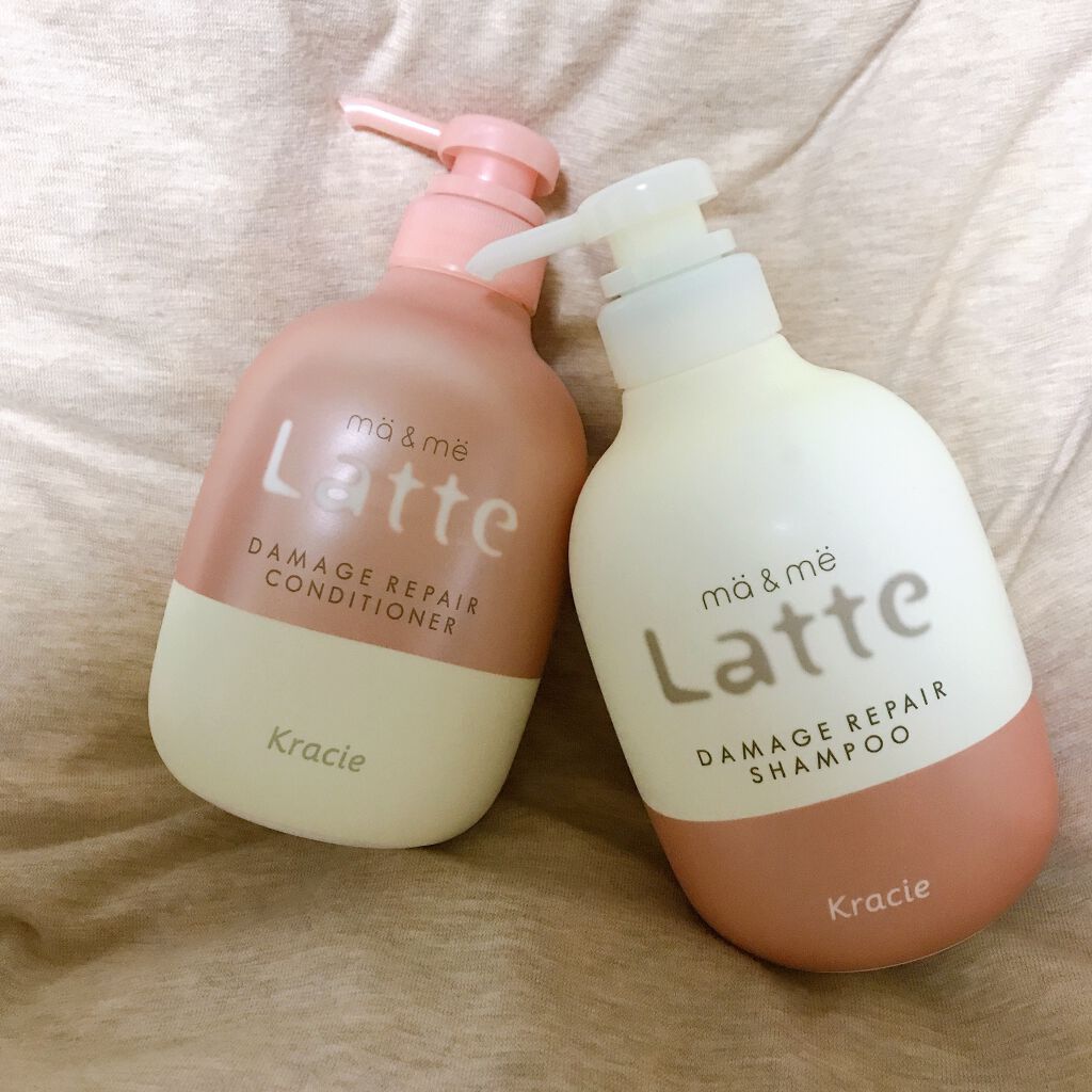 マー＆ミー ダメージリペア シャンプー／コンディショナー シャンプー(本体)/マー＆ミー　ラッテ/市販シャンプーを使ったクチコミ（1枚目）