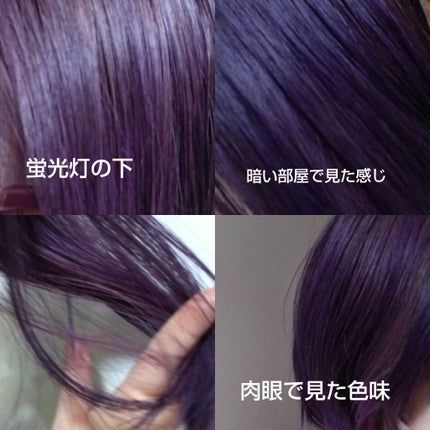 エンシェールズカラーバター ネイビーブルー/エンシェールズ/ヘアカラーを使ったクチコミ(1枚目)