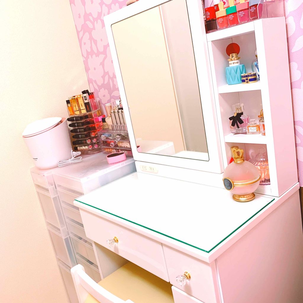 アクリル小物収納・3段/無印良品/その他化粧小物を使ったクチコミ(1枚目)