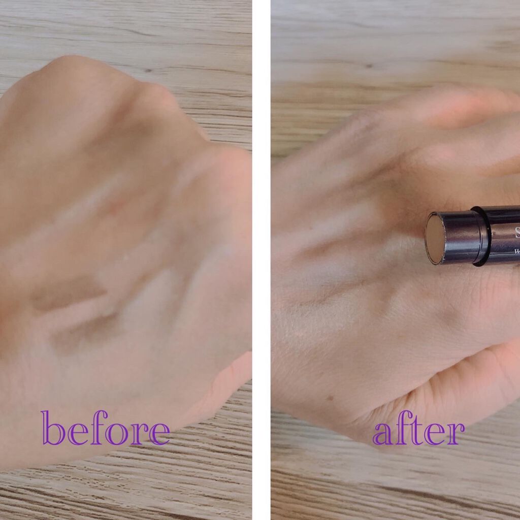 ホワイトカバースティック/shimaboshi/化粧下地を使ったクチコミ(2枚目)