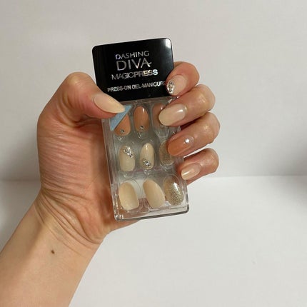 DASINGDIVA  MAGICPRESS  TIMELESS EDITION/DASHINGDIVA MAGICPRESS/ネイルチップ・パーツを使ったクチコミ(2枚目)