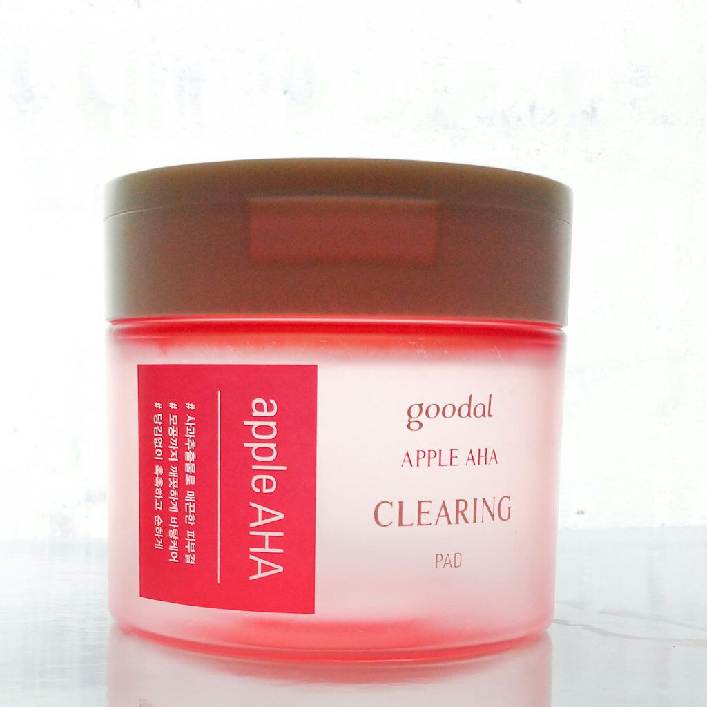 アップル AHA クリアリング パッド/goodal/トナーパッドを使ったクチコミ（1枚目）