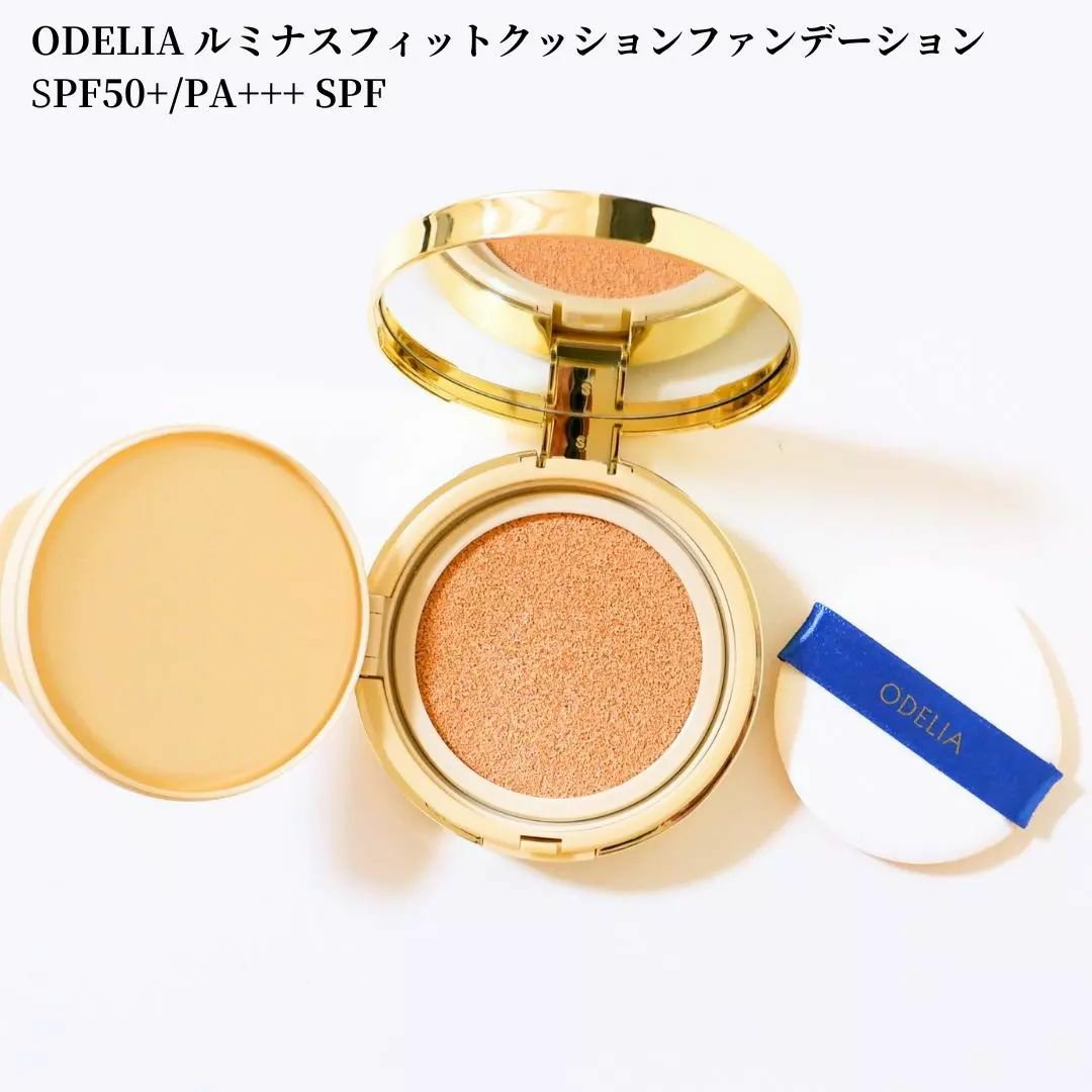 ルミナスフィット クッションファンデーション  02 ナチュラルオークル/ODELIA/クッションファンデーションを使ったクチコミ（1枚目）