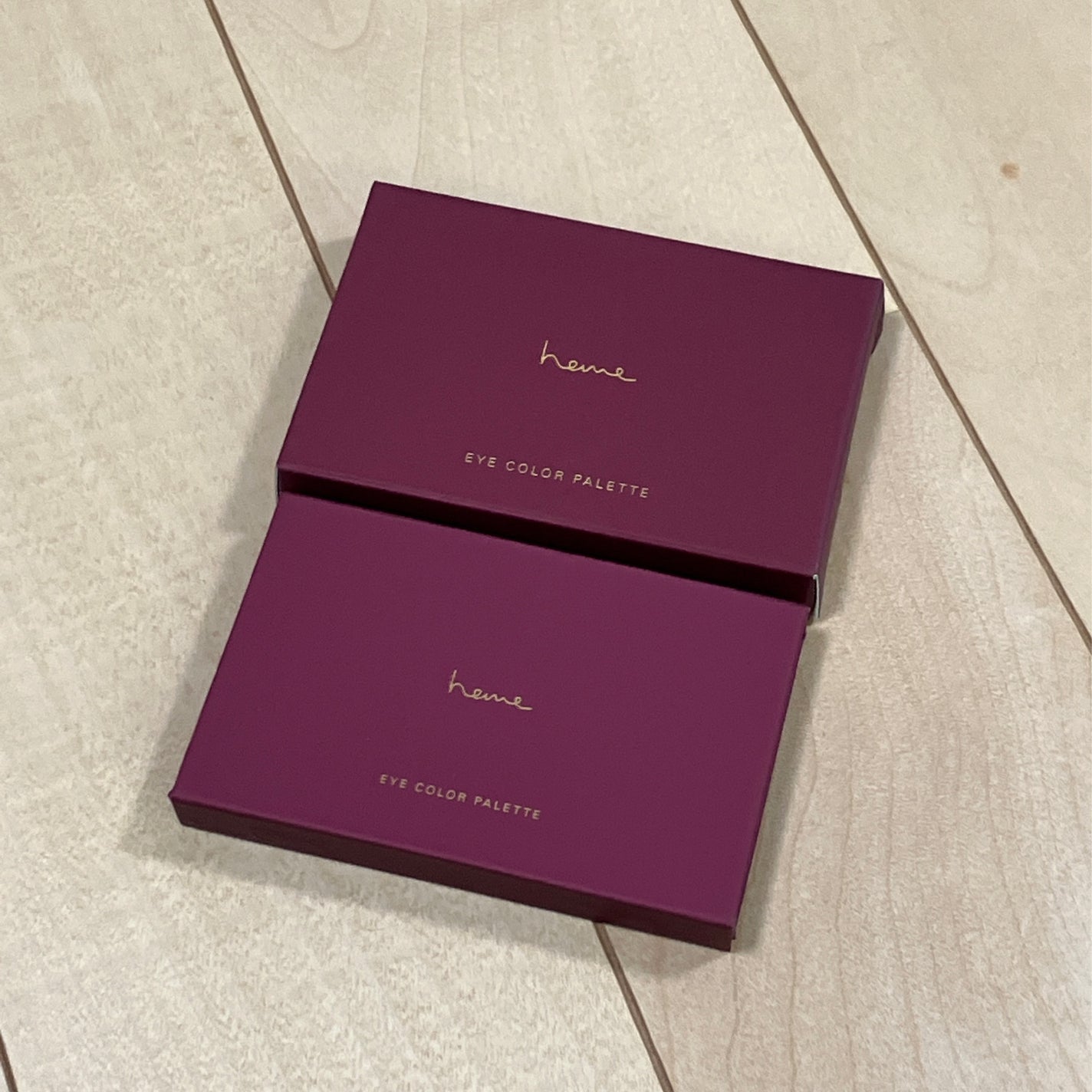 アイカラーパレット/heme/アイシャドウパレットを使ったクチコミ(1枚目)