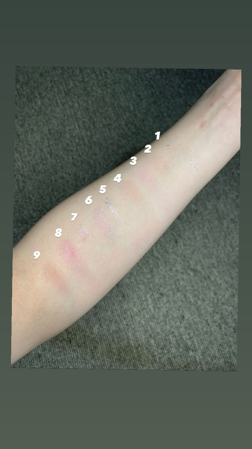 グリッターペディアアイパレット/unleashia/アイシャドウパレットを使ったクチコミ（2枚目）