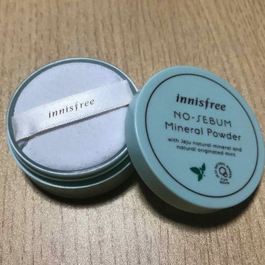 ノーセバム ミネラルパウダー/innisfree/ルースパウダーを使ったクチコミ（2枚目）