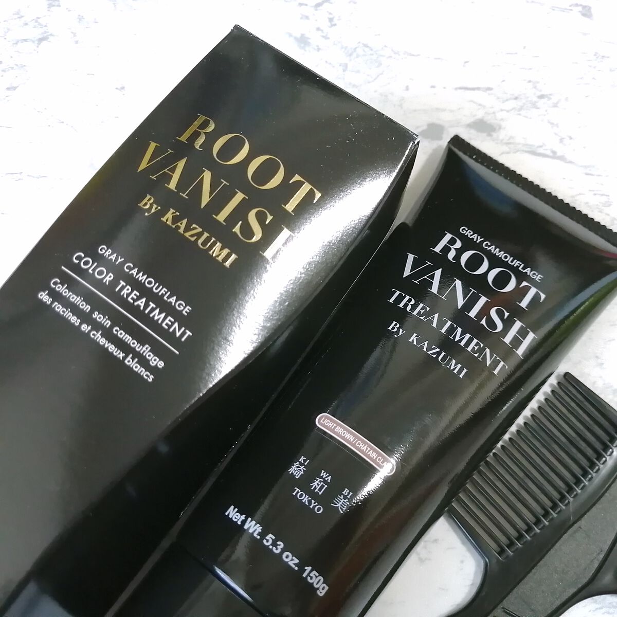 ROOT VANISH 白髪染めカラーシャンプー/ トリートメント/綺和美/市販シャンプーを使ったクチコミ(2枚目)