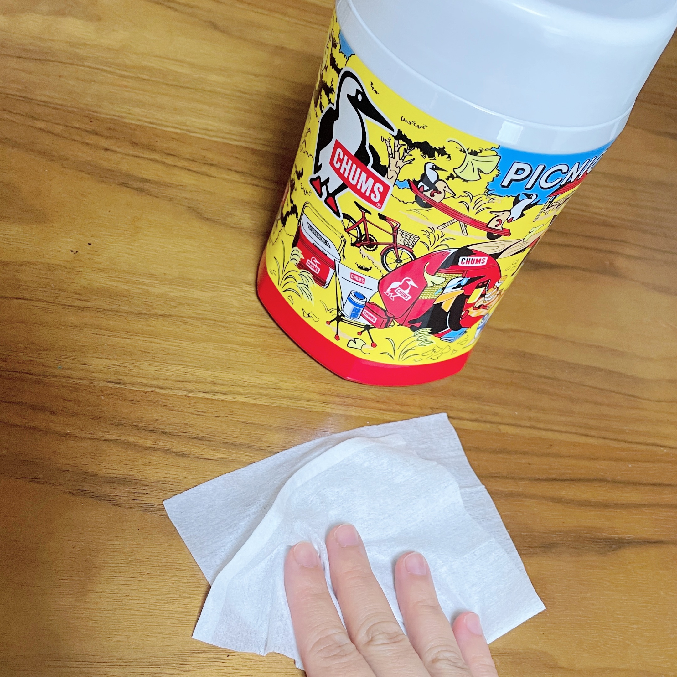 除菌できるアルコールタオル/エリエール/ティッシュを使ったクチコミ（3枚目）