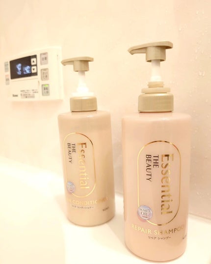 ザビューティ リペアシャンプー・コンディショナー/エッセンシャル/市販シャンプーを使ったクチコミ(2枚目)