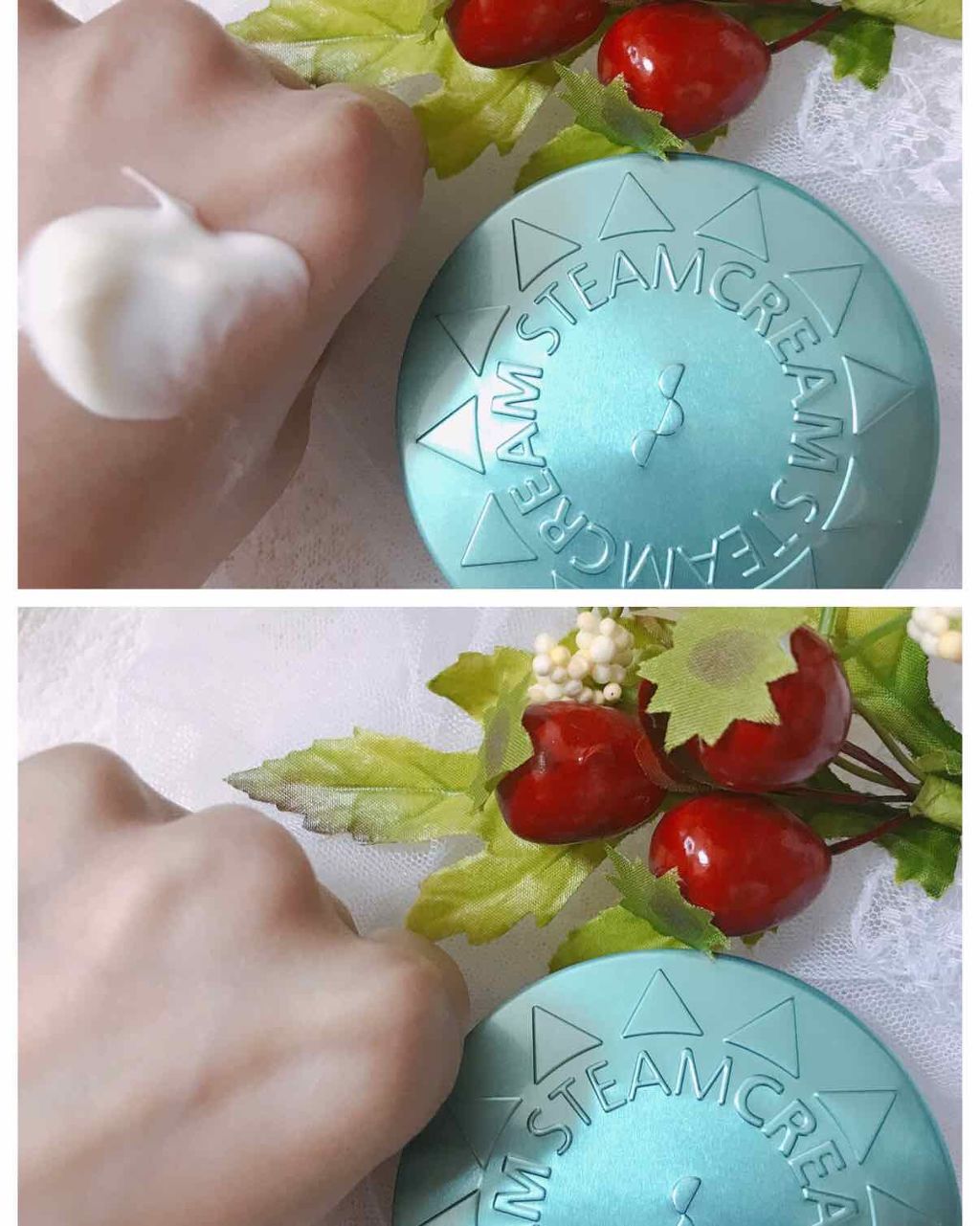 スチームクリーム UVプロテクション 33 ハッカ&アロエ/STEAMCREAM/日焼け止めクリームを使ったクチコミ(4枚目)