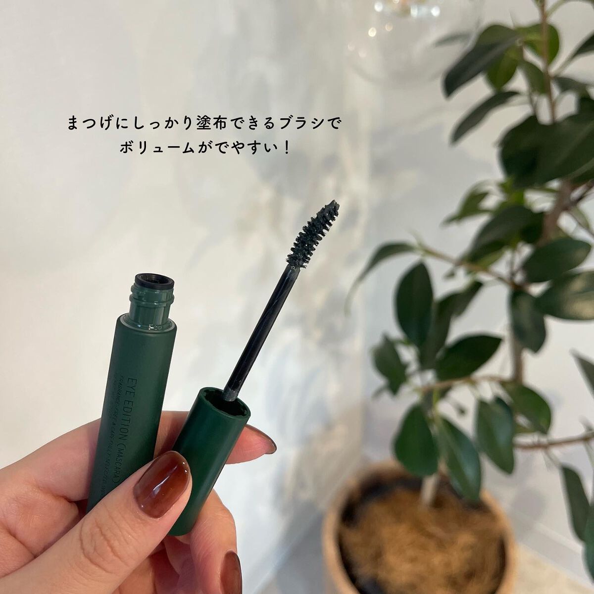 エテュセ アイエディション(マスカラ) G グロッシータイプ グロッシータイプ G03 フォギーグリーン/ettusais/マスカラを使ったクチコミ（2枚目）