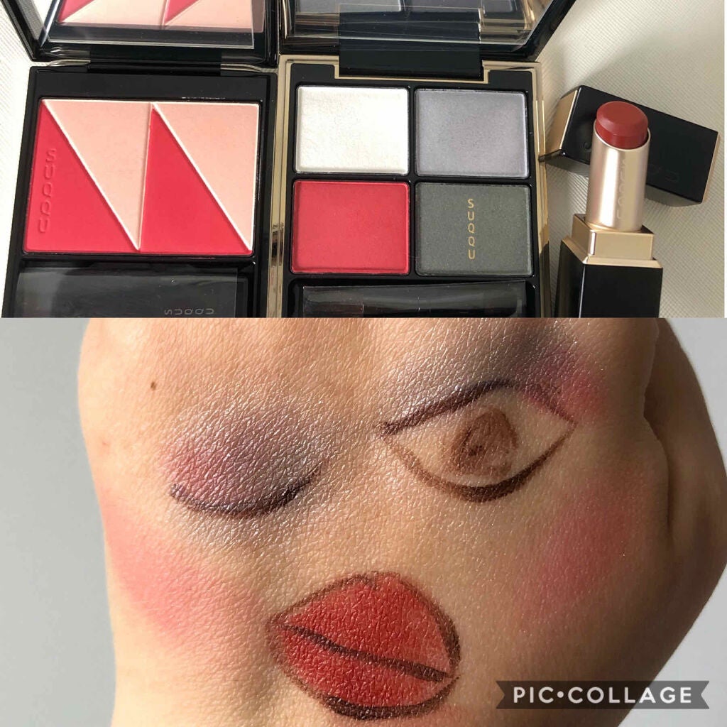 ピュア カラー ブラッシュ/SUQQU/パウダーチークを使ったクチコミ(3枚目)