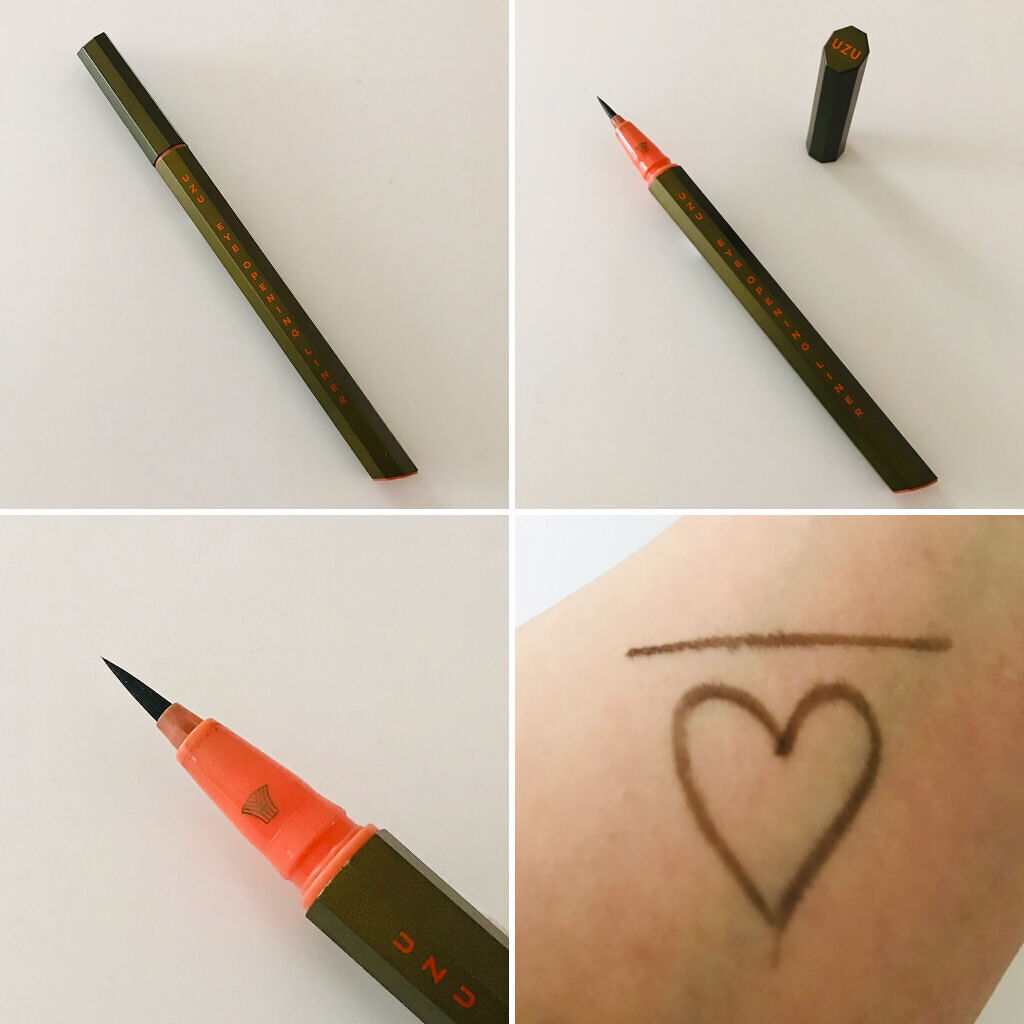 EYE OPENING LINER/UZU BY FLOWFUSHI/リキッドアイライナーを使ったクチコミ（2枚目）