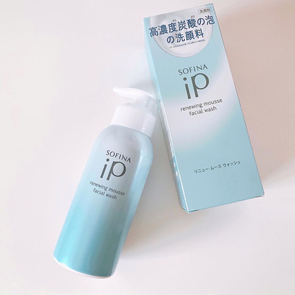 ソフィーナ iP リニュー ムース ウォッシュ/SOFINA iP/泡洗顔を使ったクチコミ（1枚目）