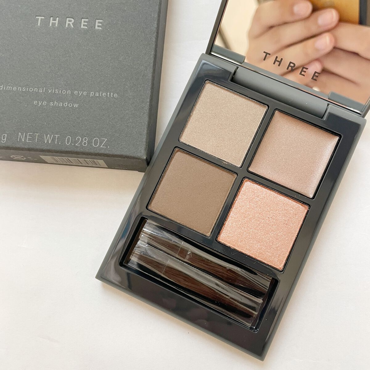 ディメンショナルビジョンアイパレット/THREE/アイシャドウパレットを使ったクチコミ（2枚目）