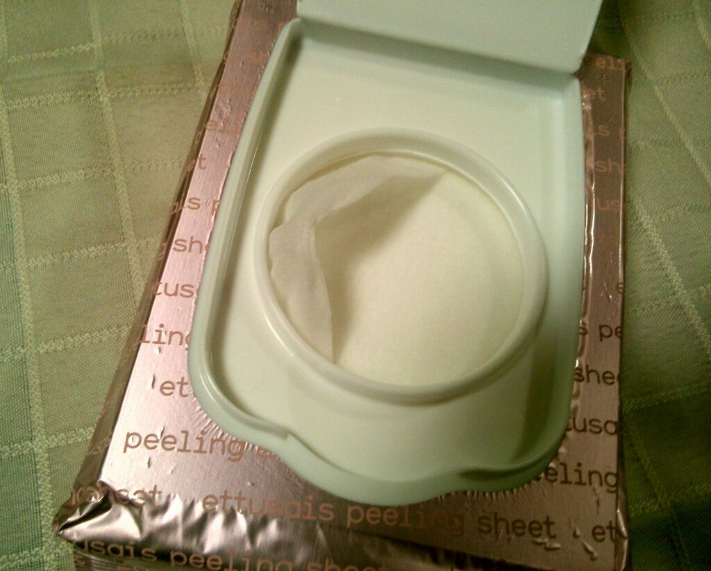 ふきとりピーリングシート しっとり/ettusais/ピーリングを使ったクチコミ(4枚目)