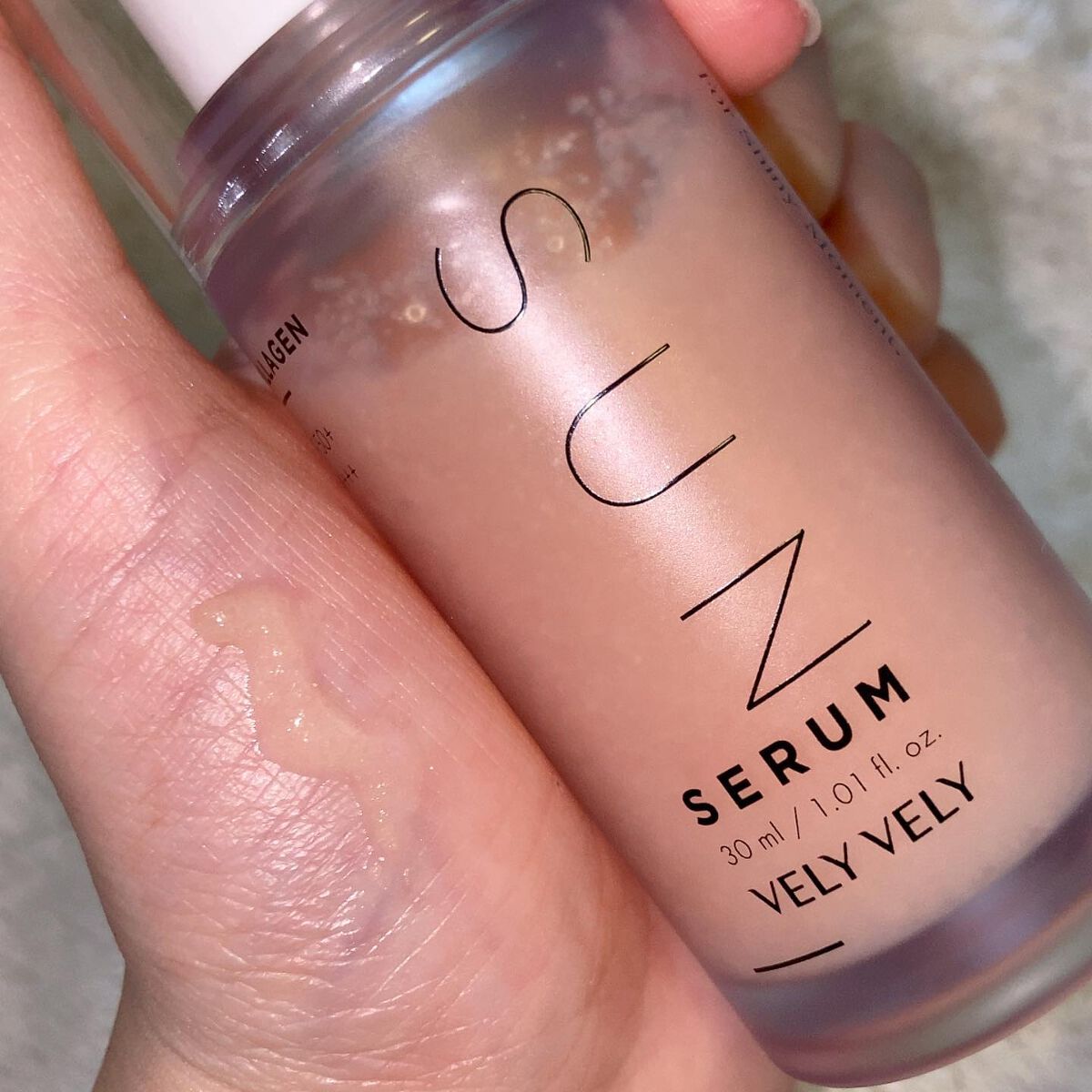 ハリケアコラーゲンサンセラム/VELY VELY/日焼け止めジェルを使ったクチコミ（2枚目）