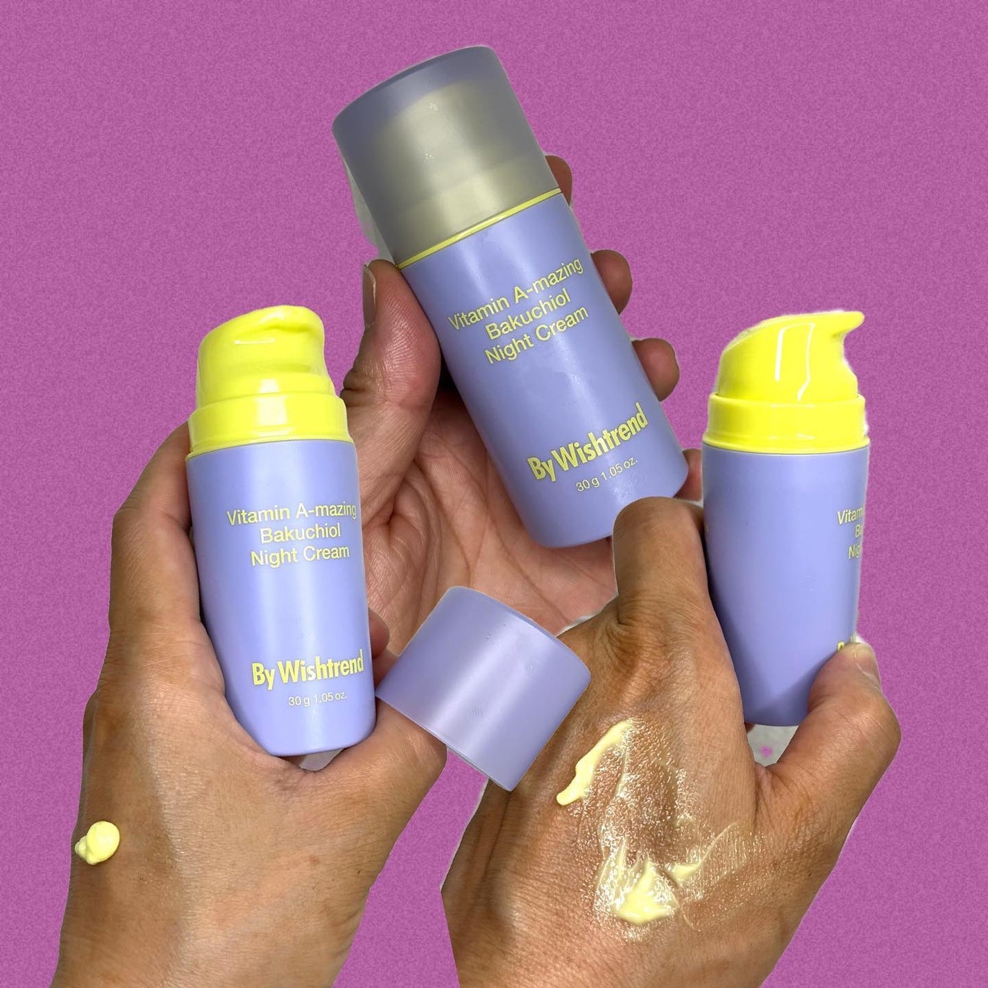 ビタミンA-mazingバクチオールナイトクリーム/By Wishtrend/フェイスクリームを使ったクチコミ(3枚目)