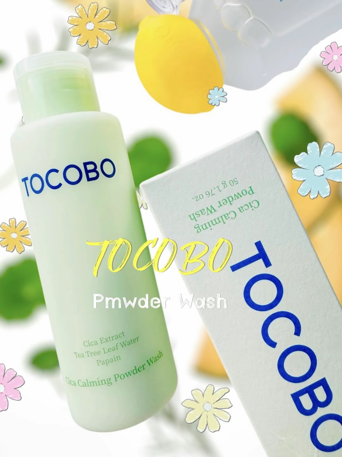 シカカーミングパウダーウォッシュ/TOCOBO/洗顔パウダーを使ったクチコミ（1枚目）