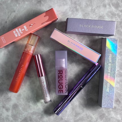 ハーフアンドハーフ ウォーターグロウ HG06/BLACK ROUGE/口紅を使ったクチコミ(1枚目)