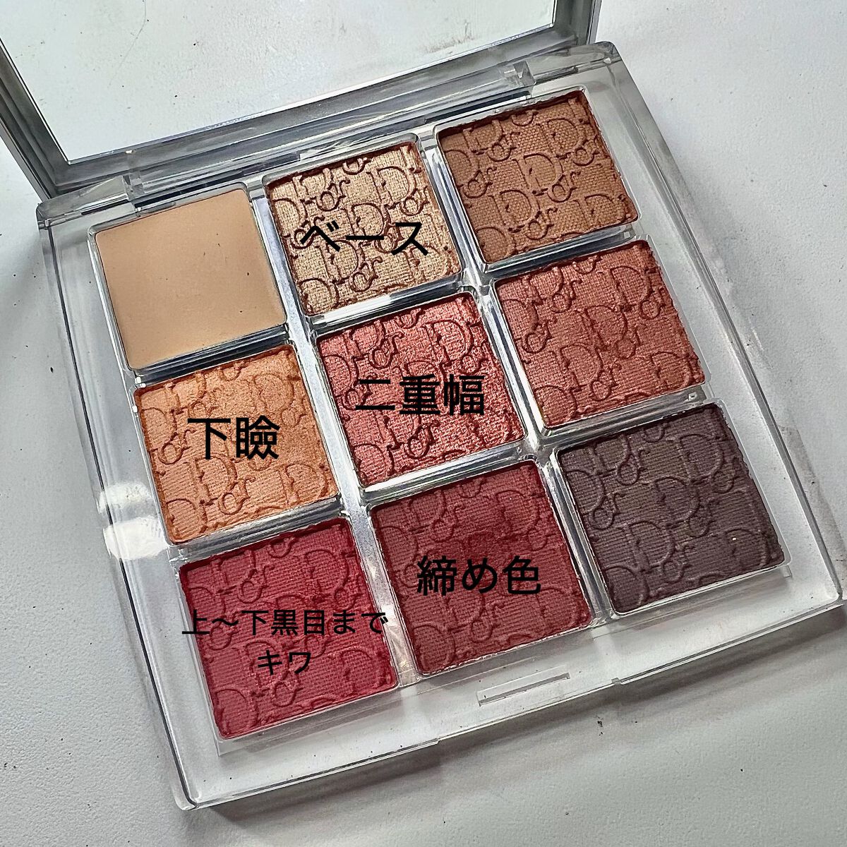 ディオール バックステージ アイ パレット/Dior/アイシャドウパレットを使ったクチコミ(3枚目)