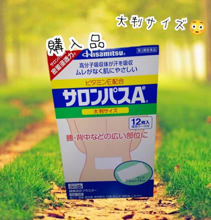 サロンパスAe(大判)(医薬品)/久光製薬/その他を使ったクチコミ(1枚目)