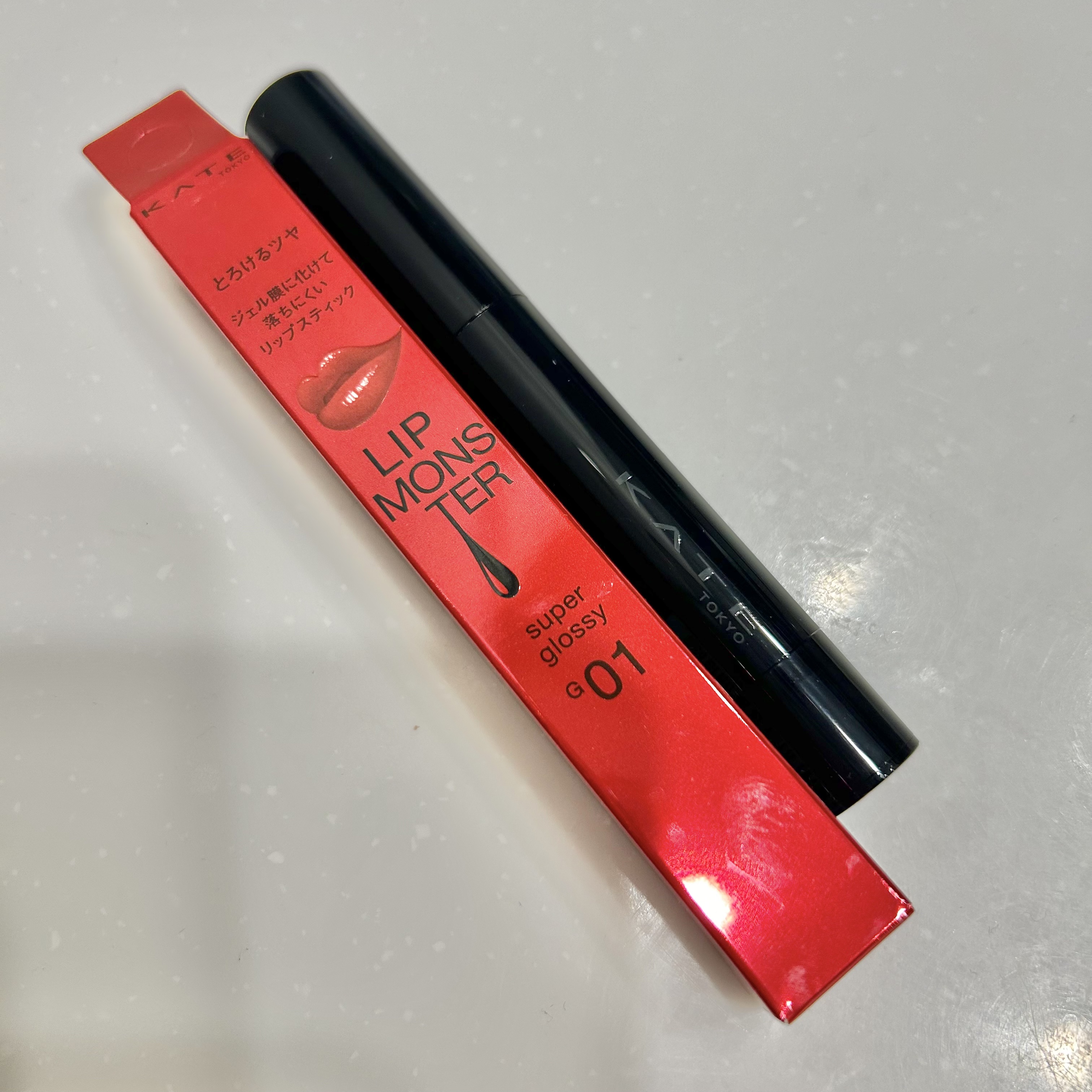 ケイト リップモンスター ツヤバース/KATE/口紅を使ったクチコミ（2枚目）