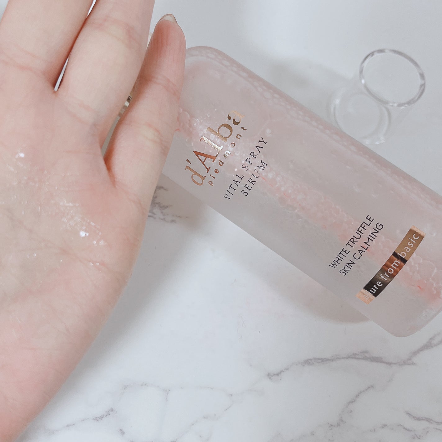 ダルバ ホワイトトリュフバイタルスプレーセラム/ダルバ/ミスト状化粧水を使ったクチコミ(4枚目)