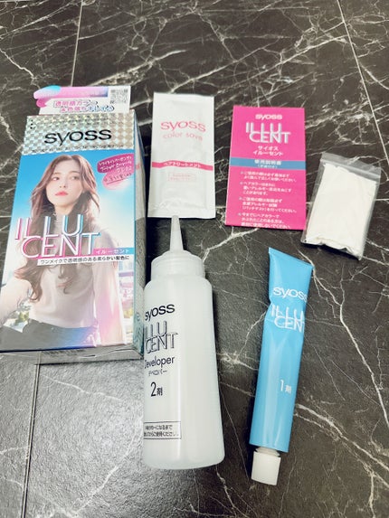 イルーセント ミルキーヘアカラー/サイオス/ヘアカラーを使ったクチコミ(2枚目)