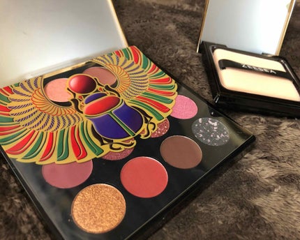 大英博物館 エジプトシリーズ アイシャドウパレット/ZEESEA/アイシャドウパレットを使ったクチコミ(2枚目)