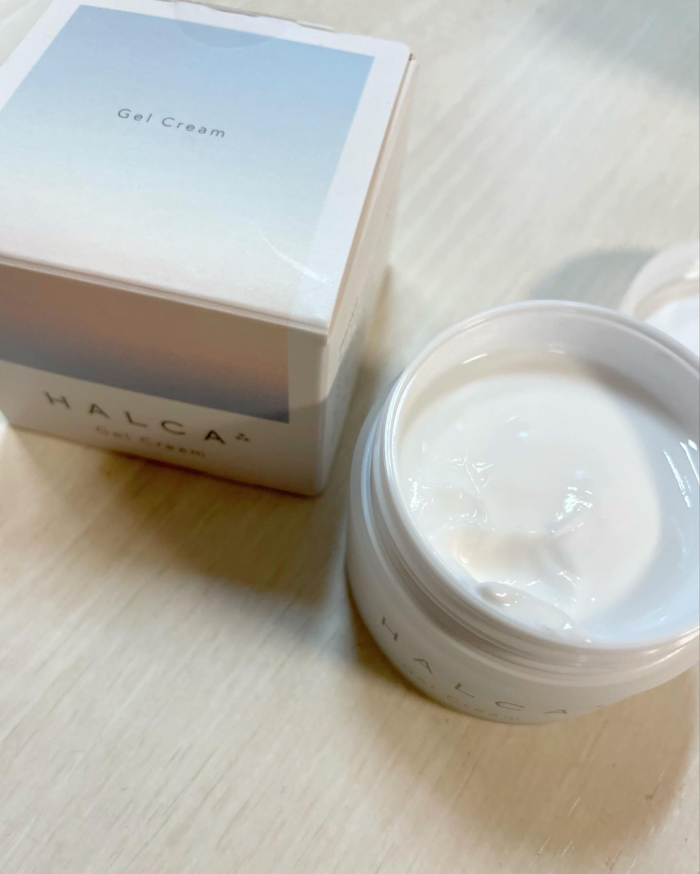 ジェルクリーム/HALCA/フェイスクリームを使ったクチコミ（2枚目）