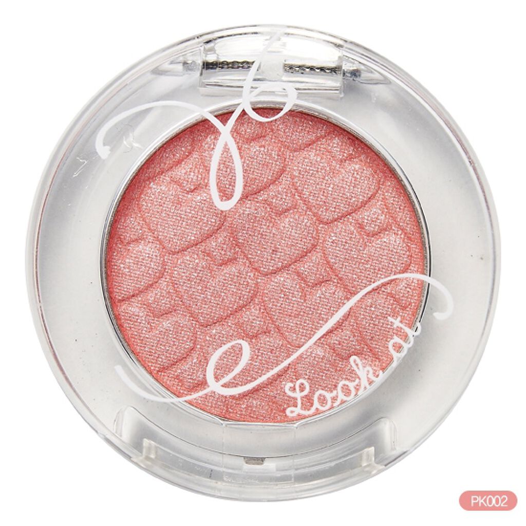 ルックアット マイアイズ PK002 ピンクコーラル（生産終了）/ETUDE/単色アイシャドウを使ったクチコミ（1枚目）