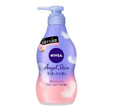 ニベア エンジェルスキン ボディウォッシュ フラワー＆ピーチの香り ポンプ 480ml/ニベア/ボディソープを使ったクチコミ（1枚目）