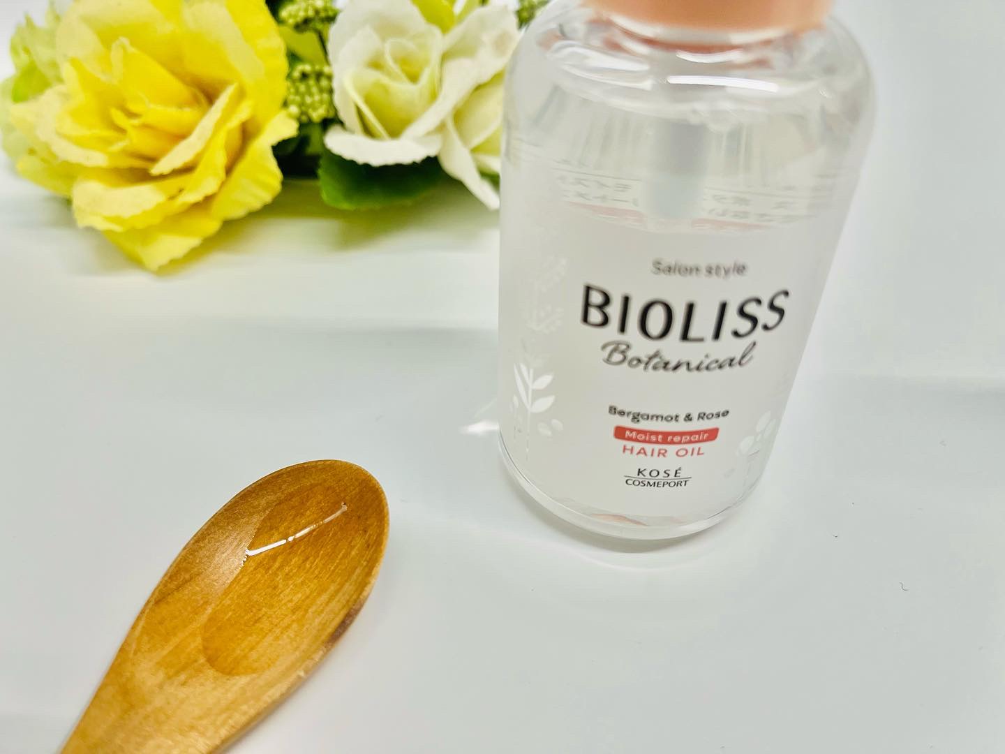 ボタニカル モイスト リペア ヘアオイル/SSビオリス/ヘアオイルを使ったクチコミ（2枚目）