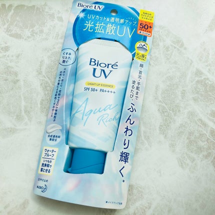 ビオレUV アクアリッチ ライトアップエッセンス/ビオレ/日焼け止めクリームを使ったクチコミ(1枚目)