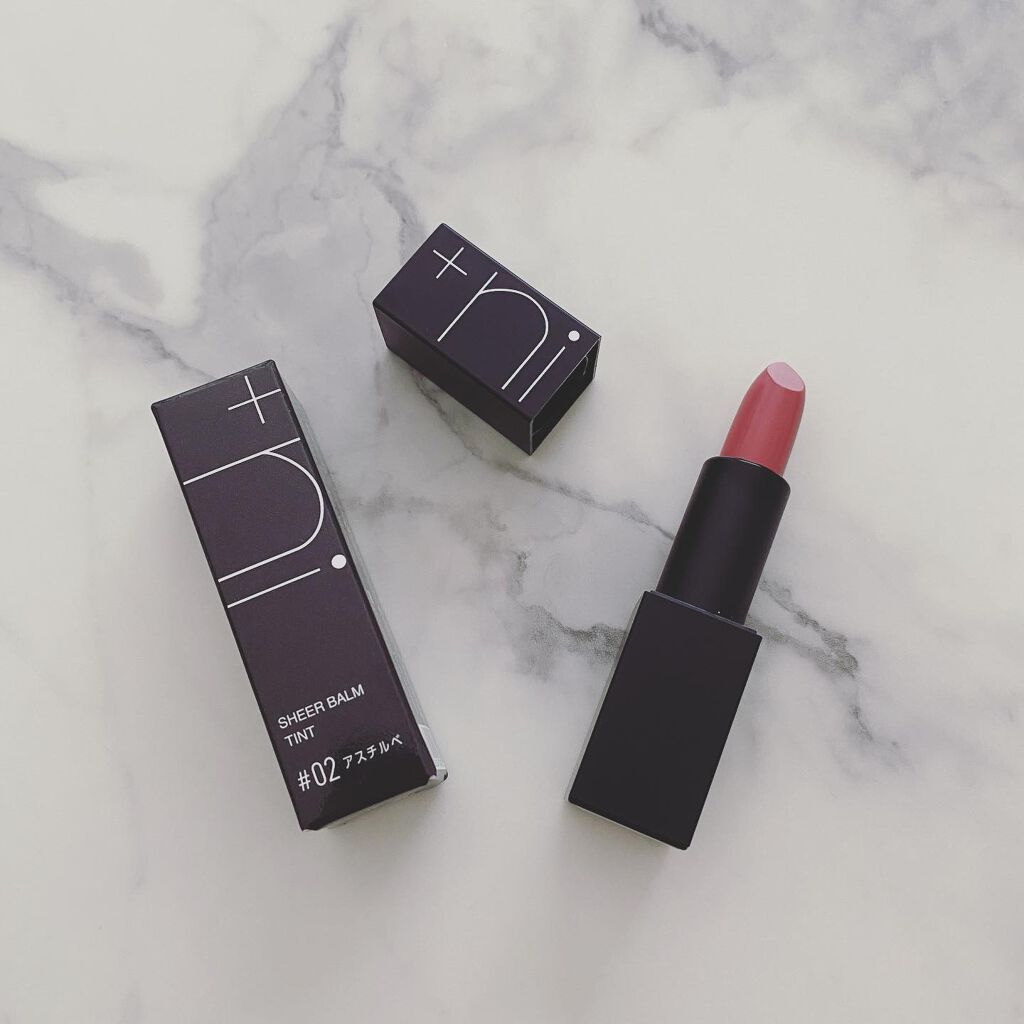 シアーバームティント/＋ni/リップティントを使ったクチコミ（1枚目）