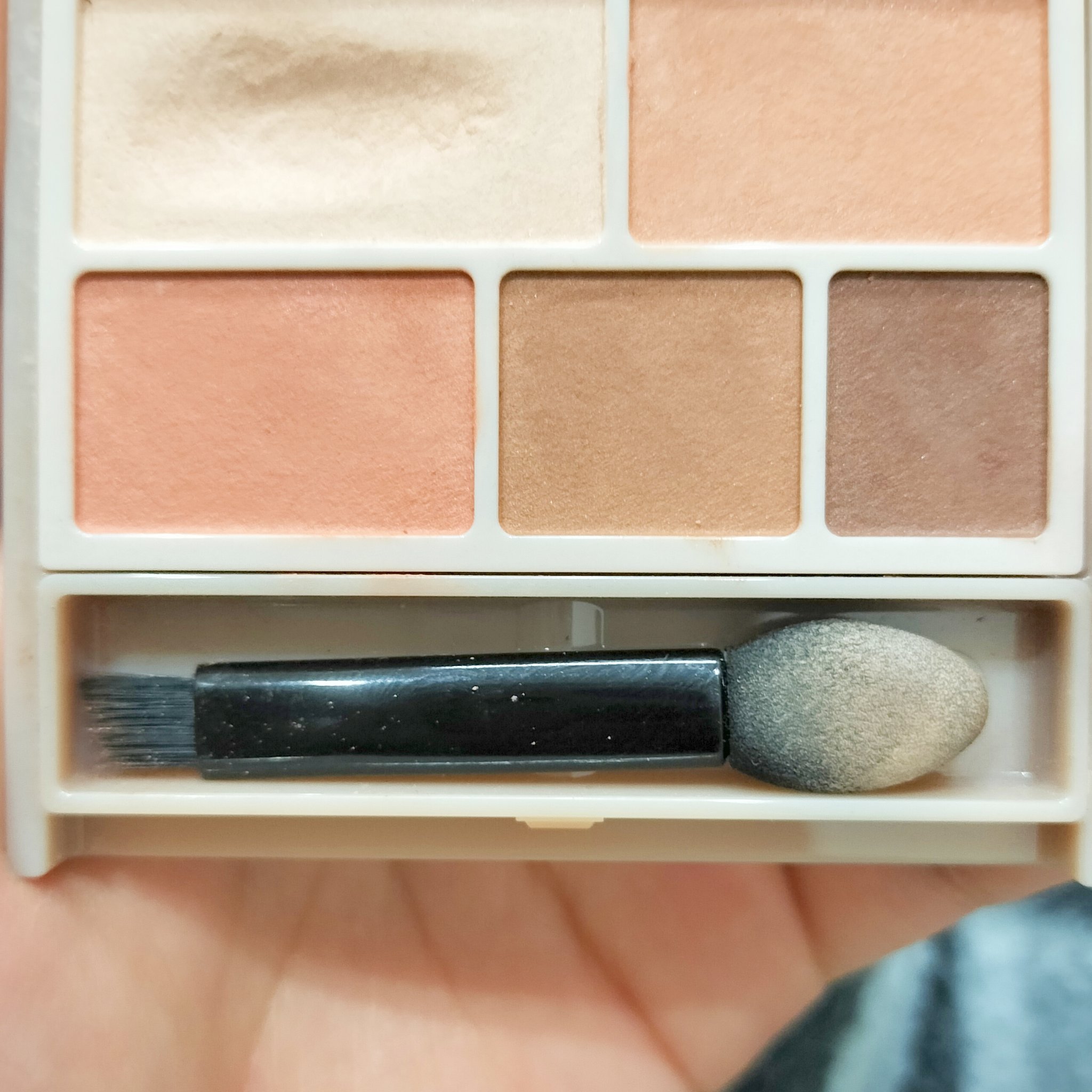 パーフェクトマルチアイズ 07 ウィークエンドオランジュ/キャンメイク/アイシャドウパレットを使ったクチコミ（3枚目）