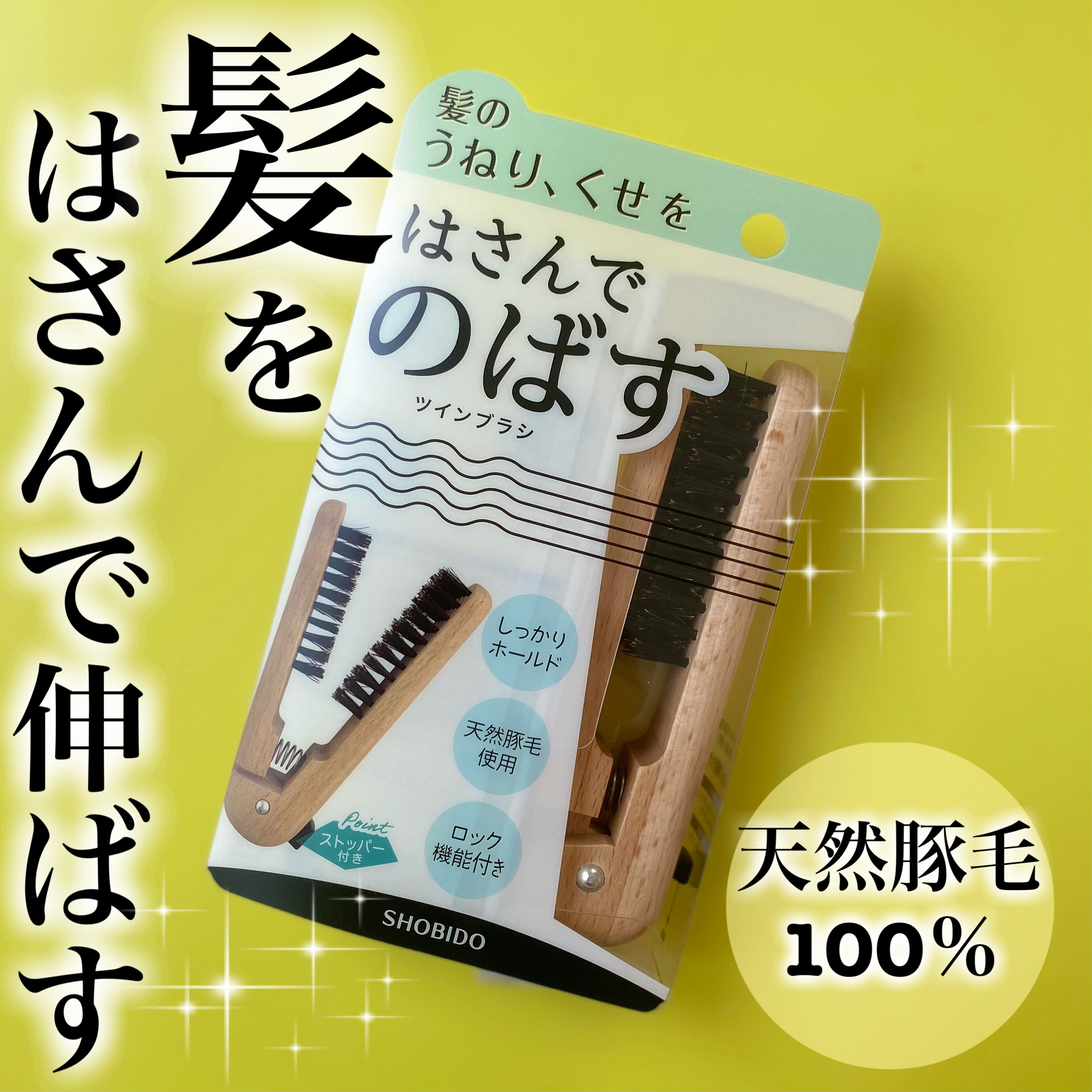 SPVミニツインブラシ/SHOBIDO/ヘアブラシを使ったクチコミ（1枚目）