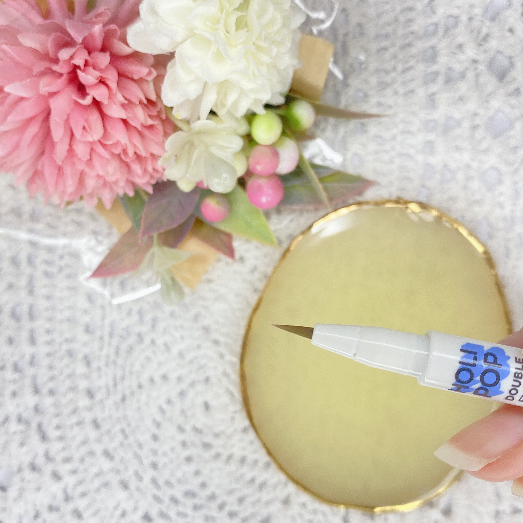 HOLIKA HOLIKA HOLI POP 二重ライナーのクチコミ「⁡
＼ナチュラル涙袋製造機！？／
⁡
こんにちは、おもちです🌟
⁡
今回はHolikaHoli.....」（3枚目）