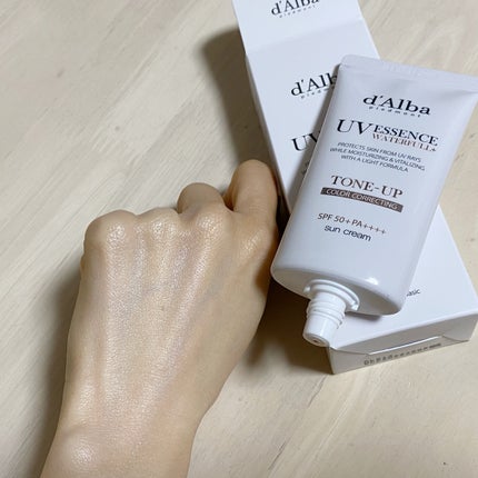 ウォータフルトーンアップサンクリーム/ダルバ/日焼け止めクリームを使ったクチコミ(4枚目)
