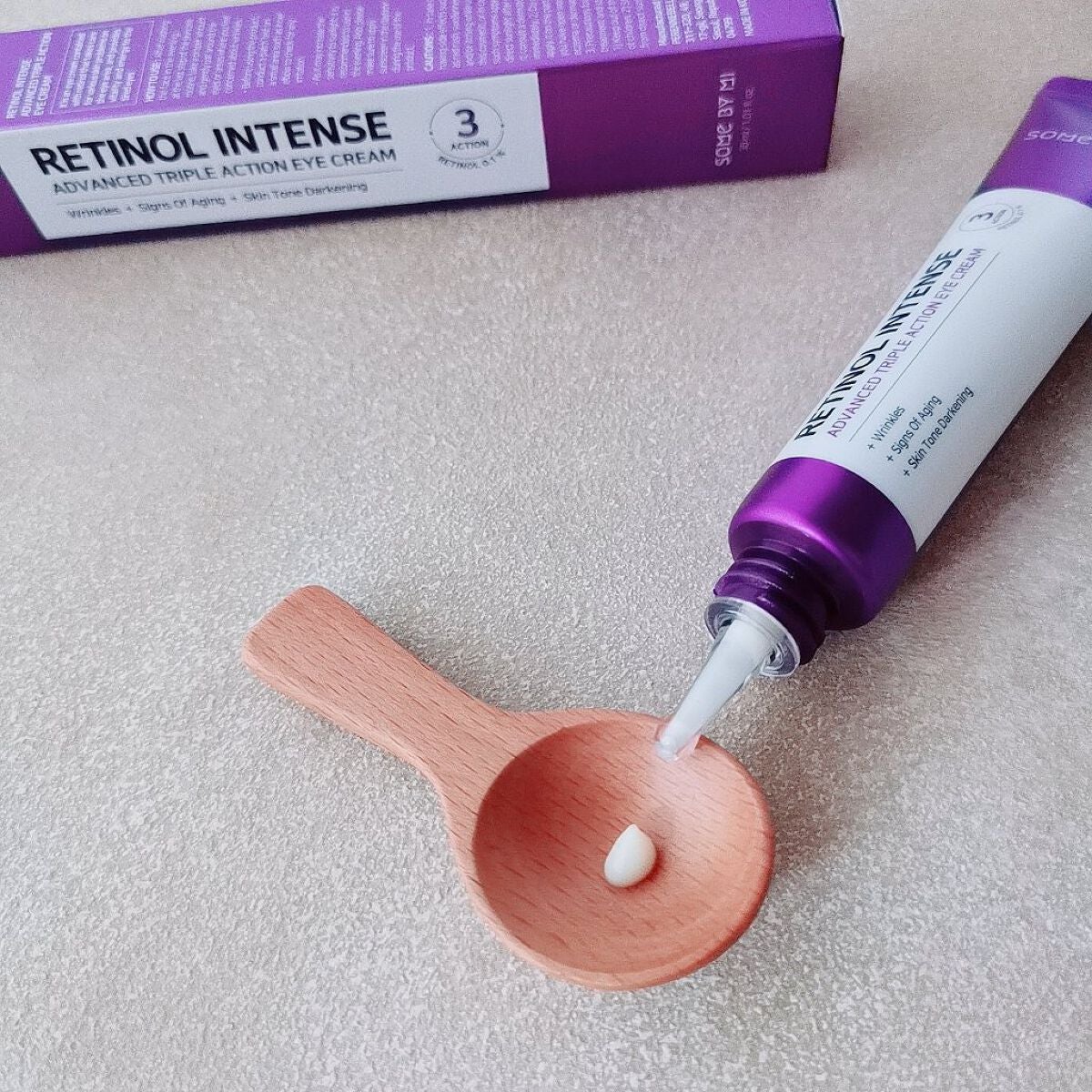 レチノールインテンシブ アドバンスドトリプルアクションアイクリーム/SOME BY MI/アイケア・アイクリームを使ったクチコミ(2枚目)