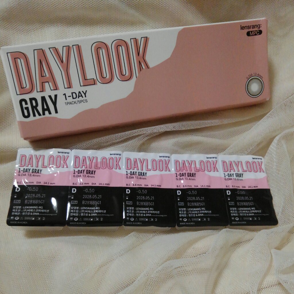 DAYLOOK 1DAY/LensRang/ワンデー（１DAY）カラコンを使ったクチコミ（3枚目）