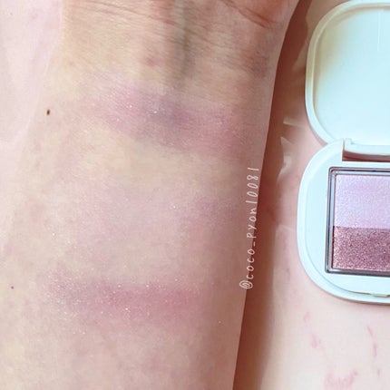 アイカラー/media luxe/アイシャドウパレットを使ったクチコミ(4枚目)