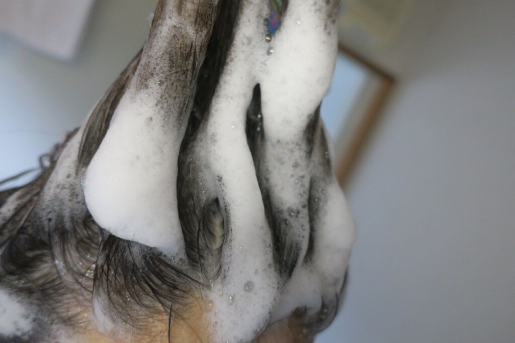 スカルプケアシステム クレンザー/ハイドレーター/スティーブンノル ニューヨーク/市販シャンプーを使ったクチコミ(2枚目)