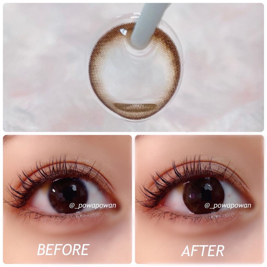 POPLENS SOA/POPLENS/カラーコンタクトレンズを使ったクチコミ(2枚目)